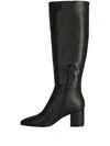 Mexx Block-heel Pointed-toe Boots In Black