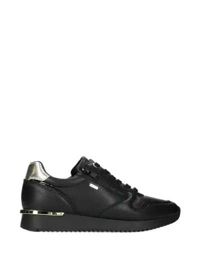 Mexx Mana Kitsch Logo-plaque Side-zip Sneakers In Multi
