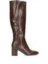 Mexx Pluck Mila Pointed-toe Boots In Brown