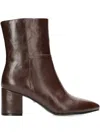 Mexx Pointed Zip Boots In Brown