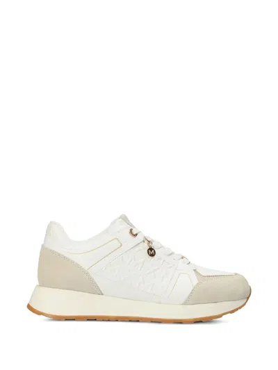 Mexx Tiara Logo-embossed Panelled Sneakers In White