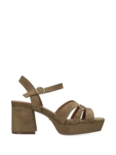 Mexx Tobie Buckle-detail Platform Sandals In Multi
