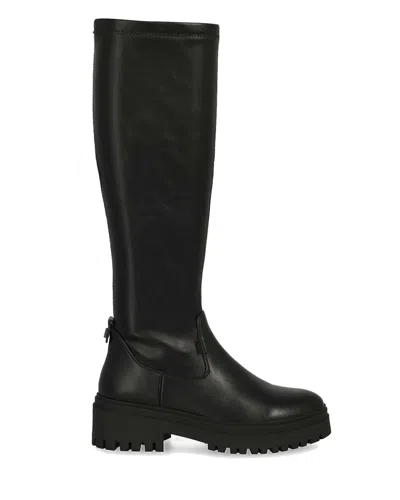Mexx Zip-fastening Knee-high Boots In Black