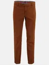 Meyer Men's Bonn Modern Fit Chino Pant In Taupe In Gray