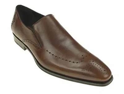 Pre-owned Mezlan 16256 Men's Dress Slip-on Fashion Leather Shoes - Tan In Brown