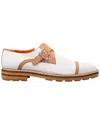 Mezlan Alari Perforated Leather Oxford In Multi