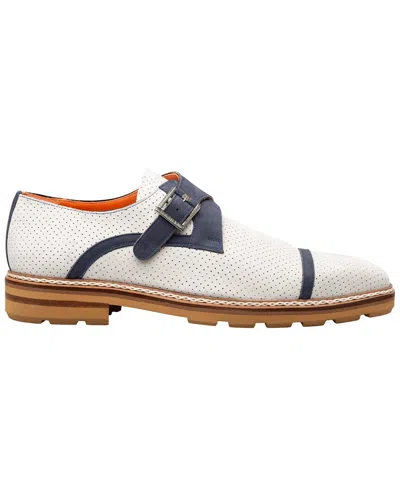 MEZLAN MEZLAN ALARI PERFORATED LEATHER OXFORD
