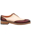 Mezlan Almagro Two-tone Leather Oxford In Multi