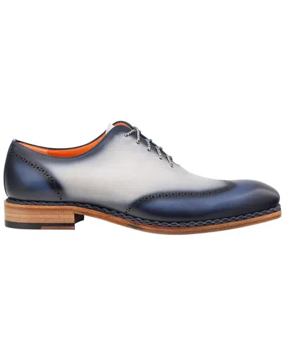 MEZLAN MEZLAN ALMAGRO TWO-TONE LEATHER OXFORD
