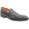 Mezlan Apron Toe Loafer In Black