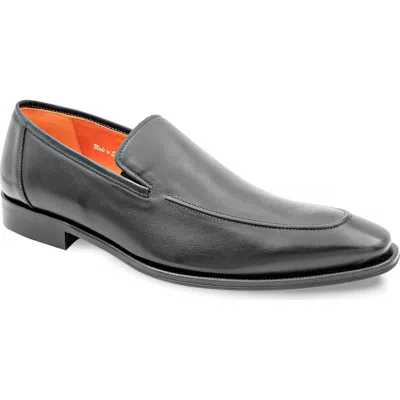 Mezlan Apron Toe Loafer In Black