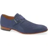 Mezlan Ayllon Monk Strap Loafer In Blue