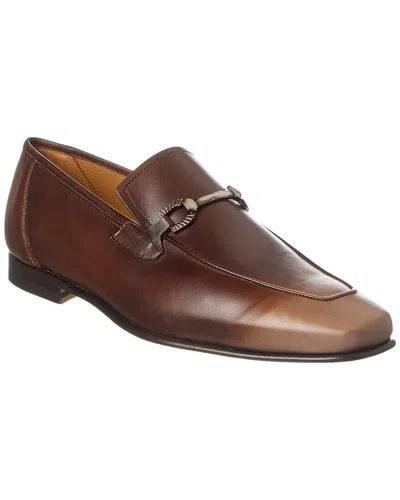 Mezlan Brunello Leather Loafer In Brown