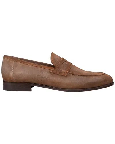 MEZLAN MEZLAN CARO SUEDE PENNY LOAFER
