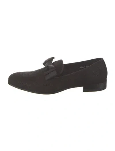 Pre-owned Mezlan Dress Loafers In Black
