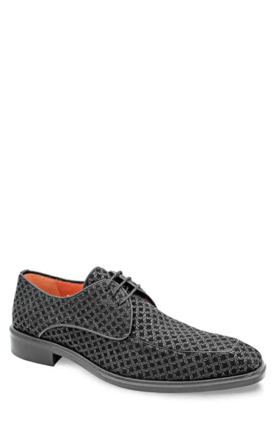 Mezlan Embossed Derby In Black