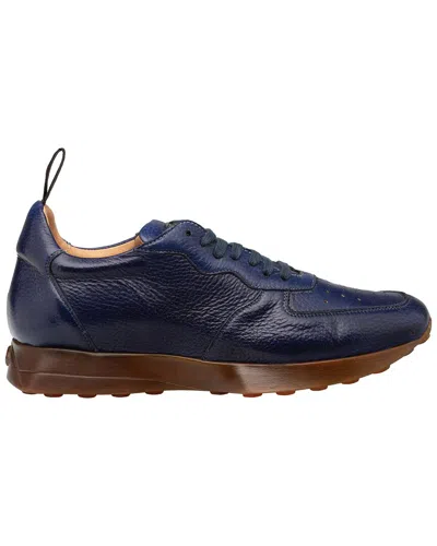 MEZLAN MEZLAN GERARDO DEERSKIN LEATHER SNEAKER