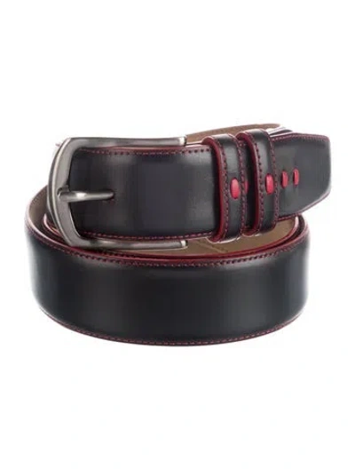 Pre-owned Mezlan Leather Belt In Brown