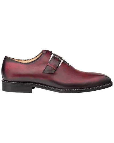 Mezlan Machado Leather Oxford In Red