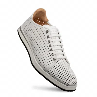 Mezlan Men's Luce Sneaker In White