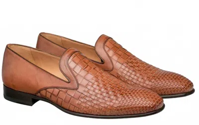 Mezlan Men's Sirocco Loafers In Cognac In Brown