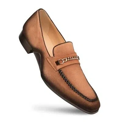 Pre-owned Mezlan Men's Sport Antique Suede Loafer (11,m)
