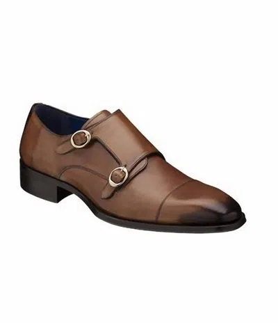 Mezlan Men's Vigolo Calfskin Shoes In Tan In Brown