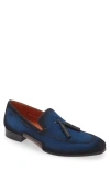 Mezlan Pavose Tassel Loafer In Blue