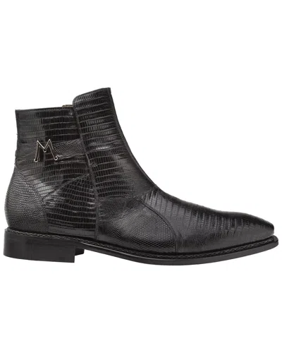 MEZLAN MEZLAN PENINSULA LIZ EMBLEM LIZARD SKIN BOOT