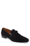 MEZLAN PRIMA VELVET SUEDE SLIP-ON LOAFER