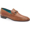 Mezlan Rios Bit Ornament Leather Loafer In Cognac
