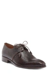 Mezlan Snake Embossed Derby