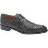 Mezlan Soria Monk Strap Loafer In Black