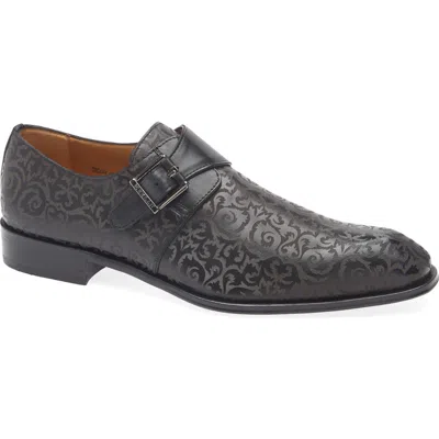 Mezlan Soria Monk Strap Loafer In Black