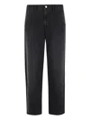 Mfpen Belt-loops Jeans In Black