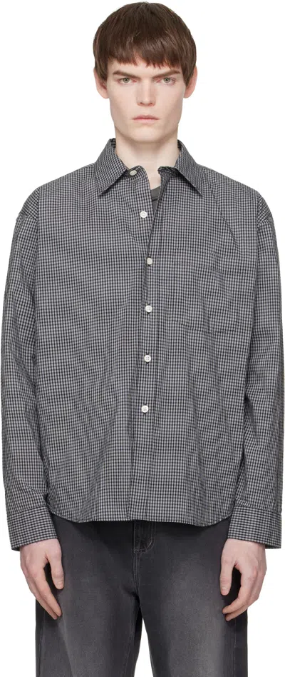 Mfpen Black Executive Shirt In Multi