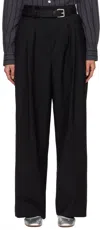 Mfpen Black Favorite Trousers In Black