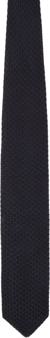 Mfpen Black Formal Tie In Black
