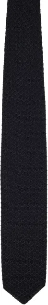 Mfpen Black Formal Tie In Black