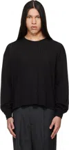 Mfpen Black Relaxed Ls T-shirt In Black