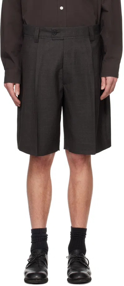 Mfpen Brown Classic Shorts In Mud