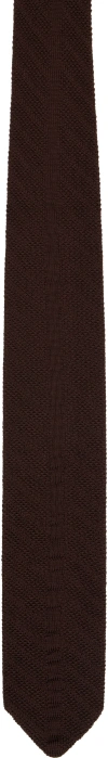 Mfpen Brown Formal Tie In Brown