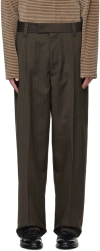 MFPEN BROWN PATCH TROUSERS