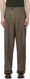 Mfpen Brown Service Trousers In Light Brown