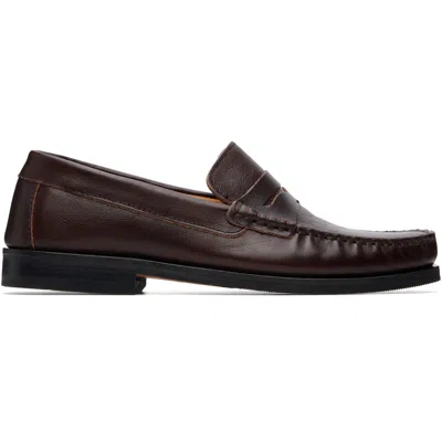 Mfpen Brown 'the Chauffeurs' Loafers