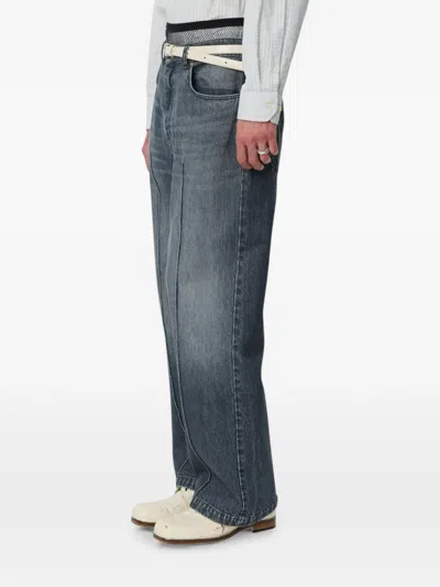 Mfpen Ceremony Straight-leg Jeans In Gray