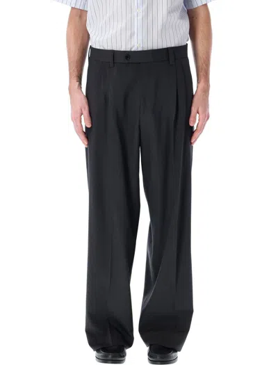 Mfpen Classic Trousers In Dark Grey Wool