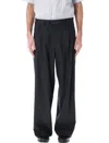 Mfpen Classic Trousers In Dark Grey Wool