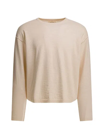 Mfpen Companion Exposed-seam Sweater In Metallic