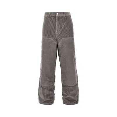 Mfpen Corduroy Double Knee Pants In Gray